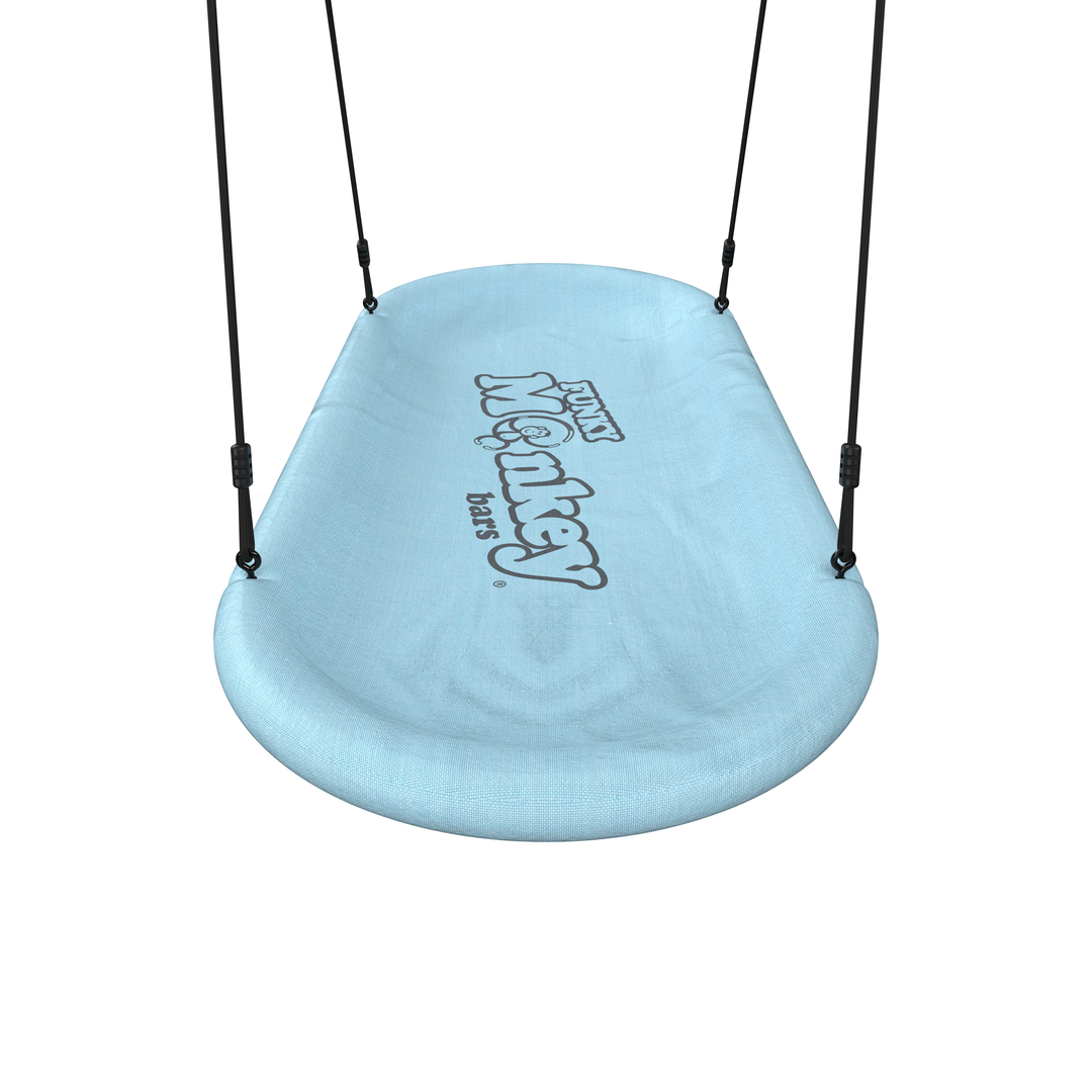 Funky Monkey Bars longboard swing baby blue outdoor playground swing accessory
