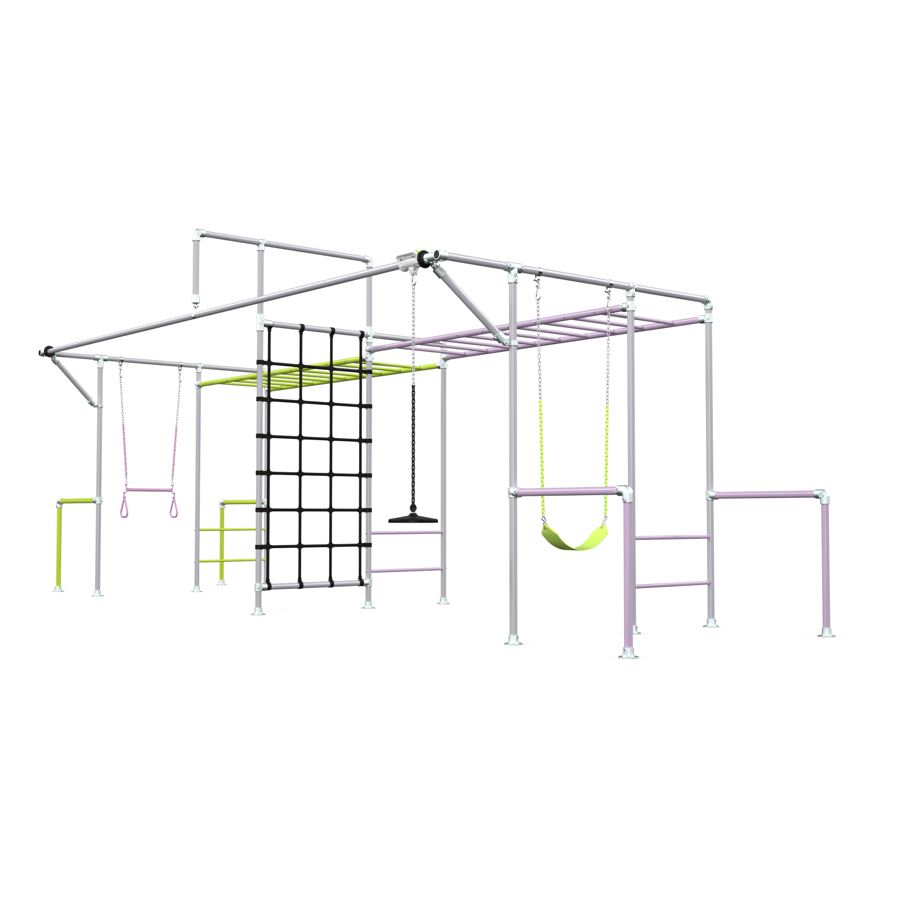 Troop Plus 6m Flying Fox | Monkey Bar & Climbing Frame – Funky Monkey ...